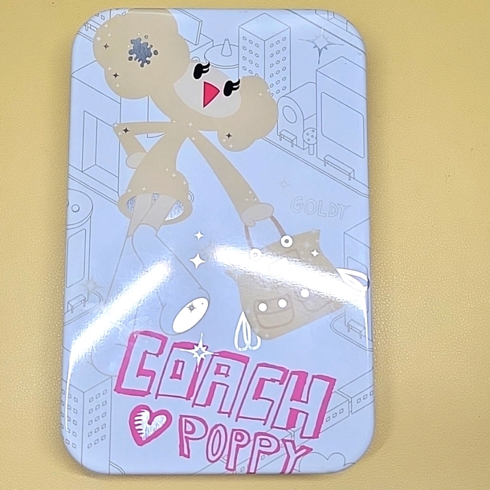Coach Poppy Letter Set w/ Tin And Stickers - Japan Ltd Novelty Goldie